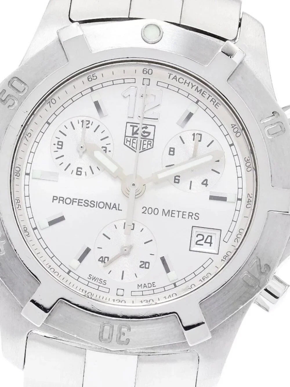 TAG HEUER Exclusive CN1111 Date Chronograph Silver Dial Quartz Men's_952459